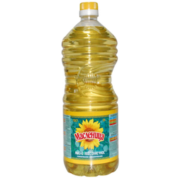 Dầu hướng dương tinh luyện khử mùi Maslenitsa 2L