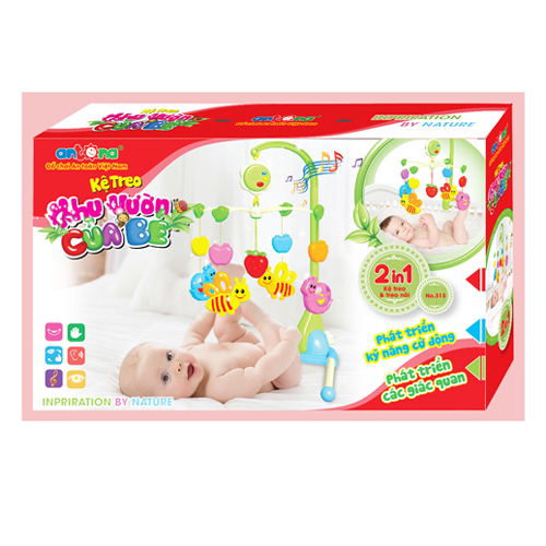 Kệ treo khu vườn của bé Antona No.313 (2 in 1)