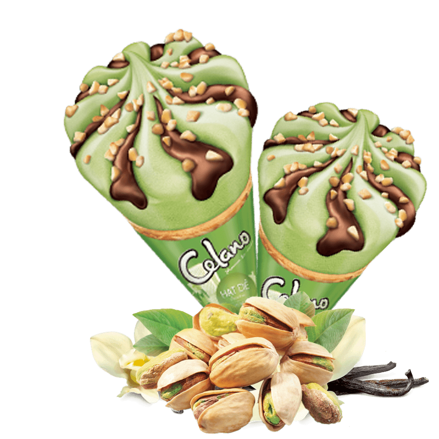Kem ốc quế Celano hạt dẻ 130ml