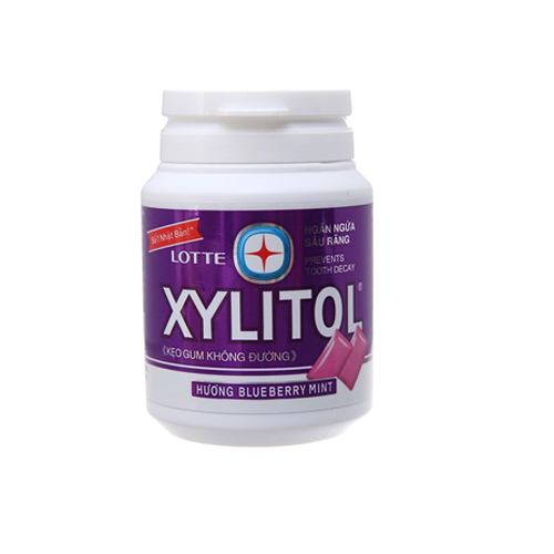 Xylitol Blue Berry hũ 100 viên