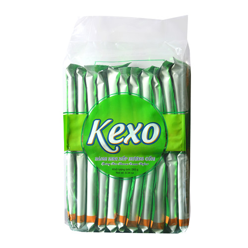 Bánh kem xốp Kexo cốm gói 265g