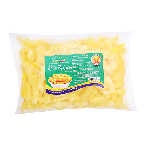 Khoai tây chiên 1000g/gói