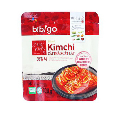 Kim chi cải thảo cắt lát Bibigo 100g