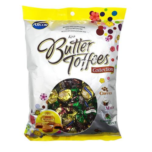 Kẹo BUTTER TOFFEES gói 400g