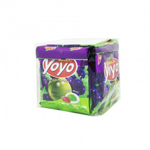Kẹo dẻo Yoyo vị nho và táo 240g
