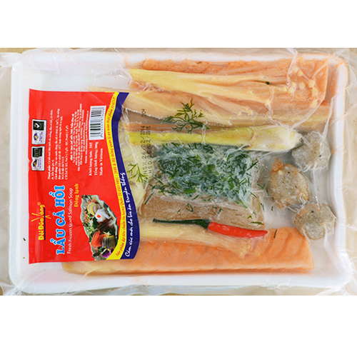 Lẩu Cá Hồi 300g/khay