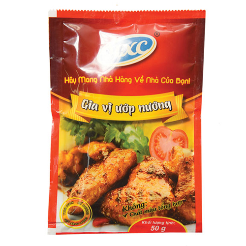 Gia vị ướp nướng HXC 50g