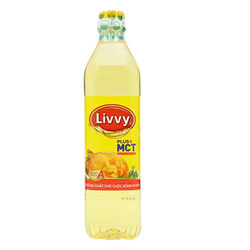 Dầu thực vật Livvy Plus+ 1L