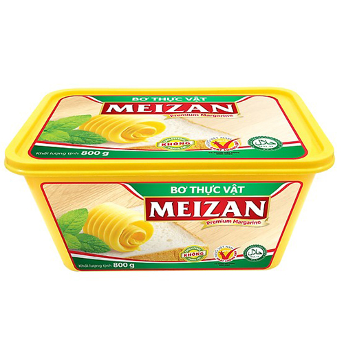 Bơ thực vật Meizan 800g