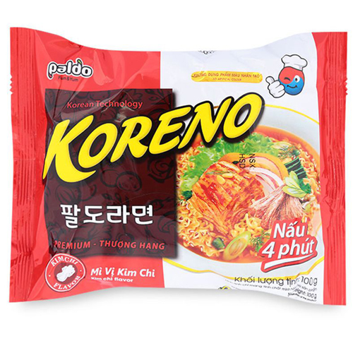 Mì Koreno vị kim chi 100g