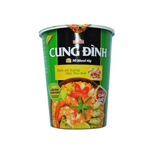 Mì Cung đình Tôm chua cay(xanh) ly 65gr