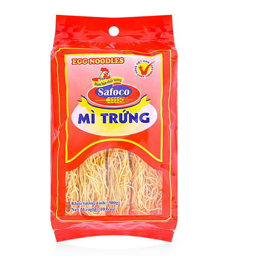 Mì trứng sợi nhỏ Safoco 300g