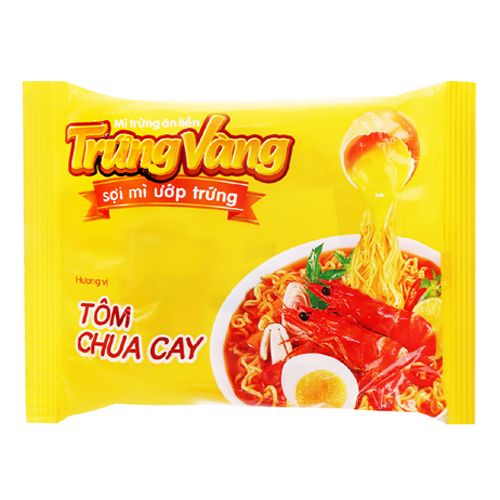 Mì trứng vàng tôm chua cay 65g