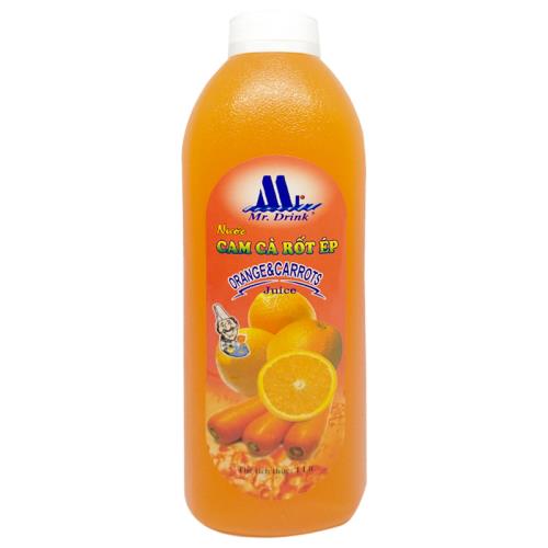 Nước cam cà rốt ép Mr Drink 600ml