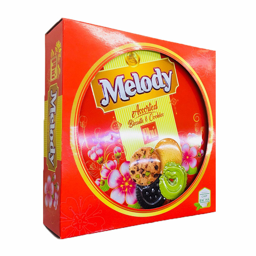 Bánh quy xốp Melody các vị 350g