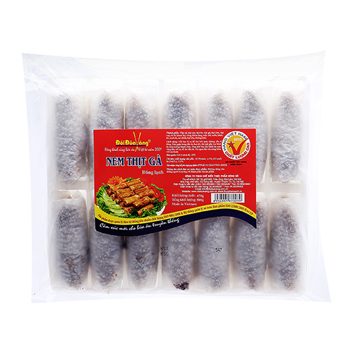 Nem Thịt gà 500g Đôi đũa vàng