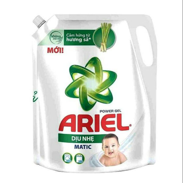 Nước giặt ariel dịu nhẹ hương sả 3.25kg