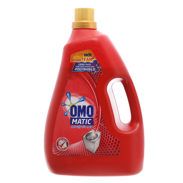 Nước giặt Omo Matic cửa trên 4.2 kg