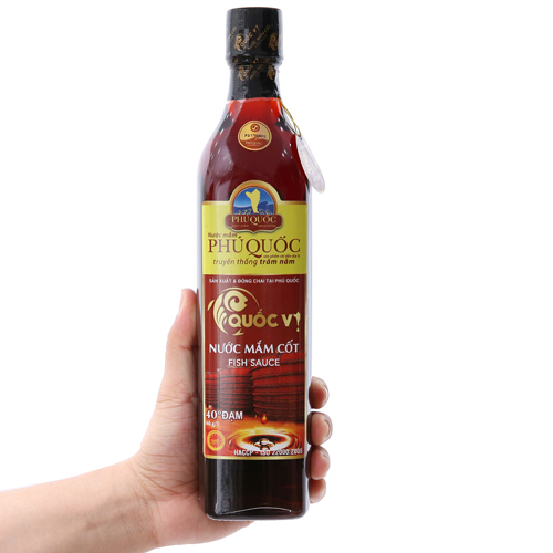 Nước mắm Phú Quốc 40 đạm 520ml