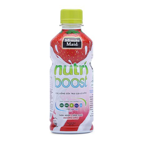 Nước uống Nutri DÂU chai 297ml