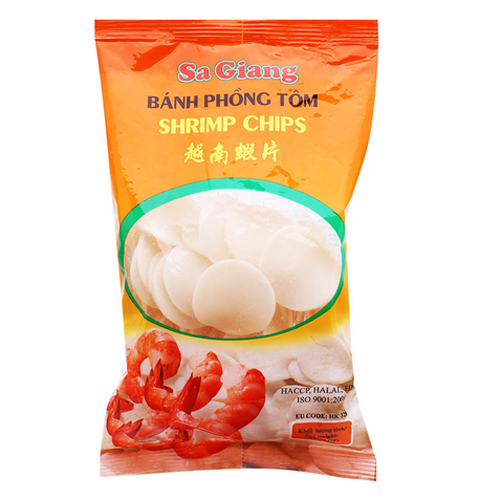 Phồng tôm SaGiang gói vàng 200g