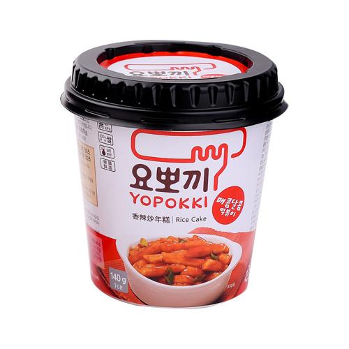 Bánh gạo Yopokki vị cay ngọt cốc 140g