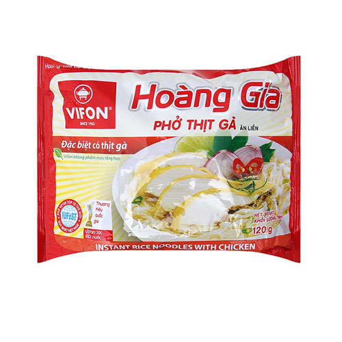 Phở thịt gà Hoàng gia gói 120g