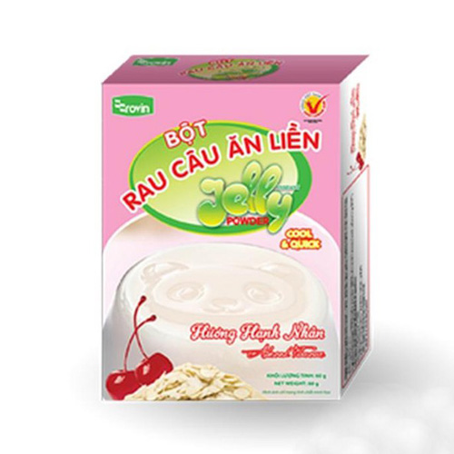 Bột rau câu ăn liền Jelly hương hạnh nhân 60g
