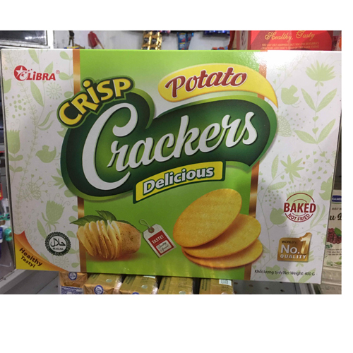 Bánh khoai tây Crispy Potato Crackers 400g