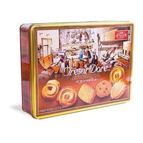 Bánh Tresor Dore Bỉ Hộp thiếc 600g