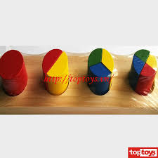 Toptoys Học phân số hình trụ tròn DS004
