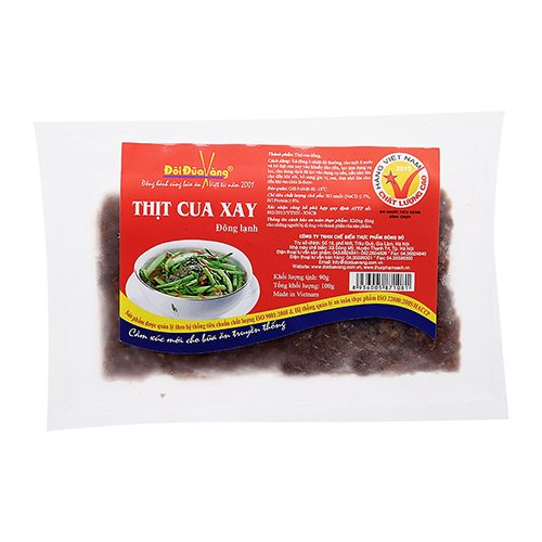 Thịt cua xay 100g/gói
