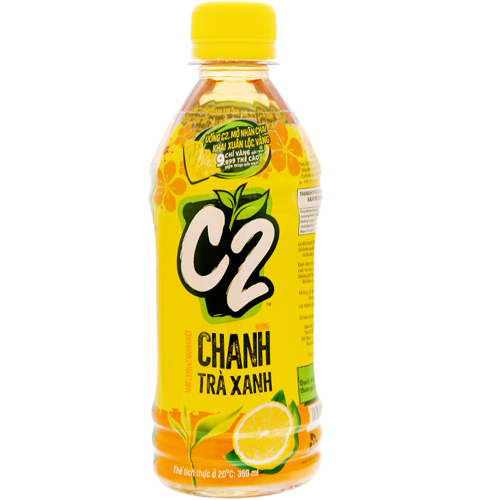Trà xanh C2 huong chanh 360ml