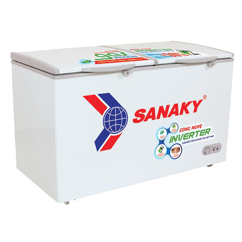Tủ đông 2 ngăn Sanaky 400 lít VH-5699W3