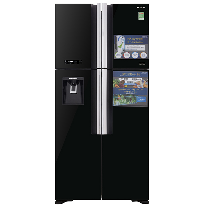 Tủ lạnh Hitachi Inverter 540 lít R-FW690PGV7X-GBK