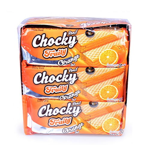 Bánh xốp Chocky vị trái cây 360g