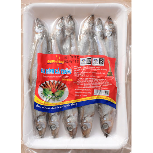 Gia Đình cá Trứng 200g/khay