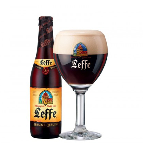 Bia Leffe Bỉ nâu chai 330ml