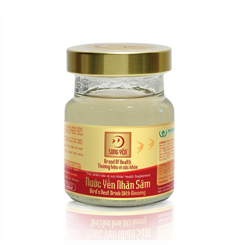 Nước yến sào nhân sâm 70ml