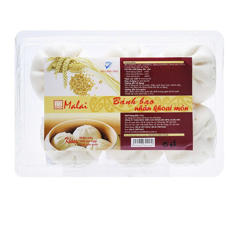 Bánh bao Malai khoai môn 300g