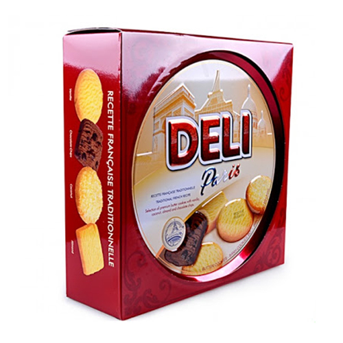 Bánh quy Deli Paris Hộp thiếc 681g