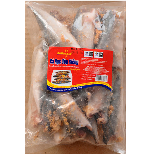 Cá Nục ướp riềng 500g/gói