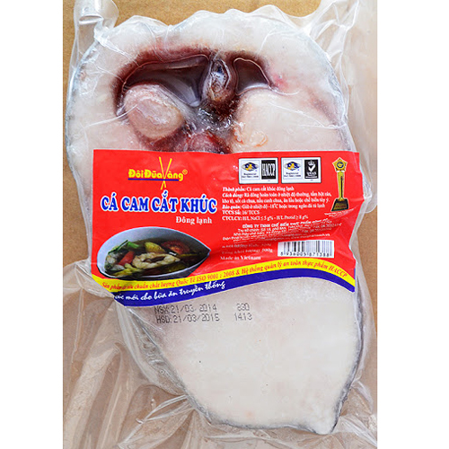 Cá Cam cắt khúc 500g/khay