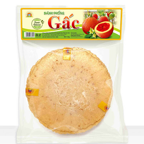 Bánh phồng gấc Tân Việt 130g