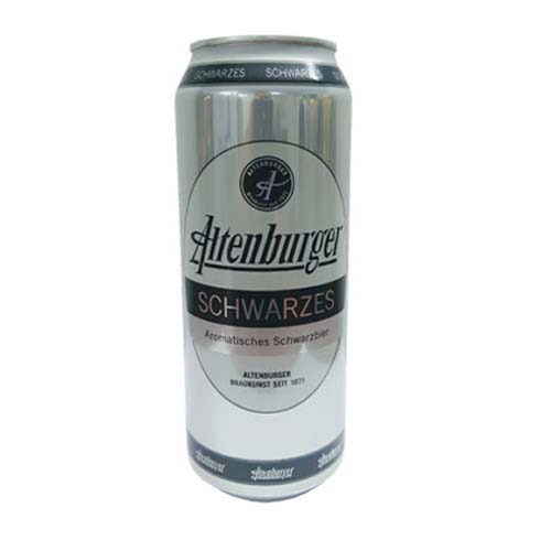 Bia Altenburger Schwarzes 4.9% – lon 500ml