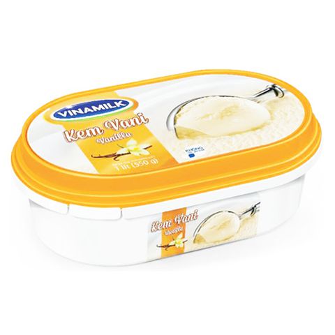 Kem Vinamilk vị vani hộp 1L