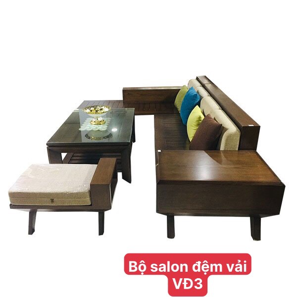Bộ Salon đệm vải VD3
