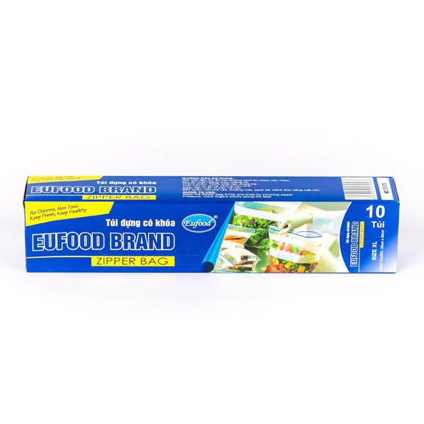 Túi Zip đựng TP EUF Size XL 10pcs