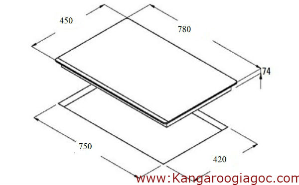 Bếp từ Canzy CZ 67GH