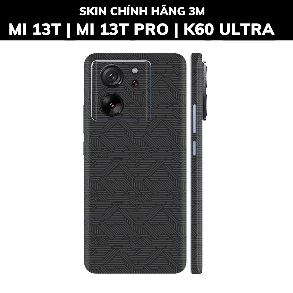 Dán skin điện thoại Mi 13T | Mi 13T Pro  | K60 Ultra full body và camera nhập khẩu chính hãng USA phụ kiện điện thoại huỳnh tân store -  PATTEN TEXTURE 02 - Warp Skin Collection